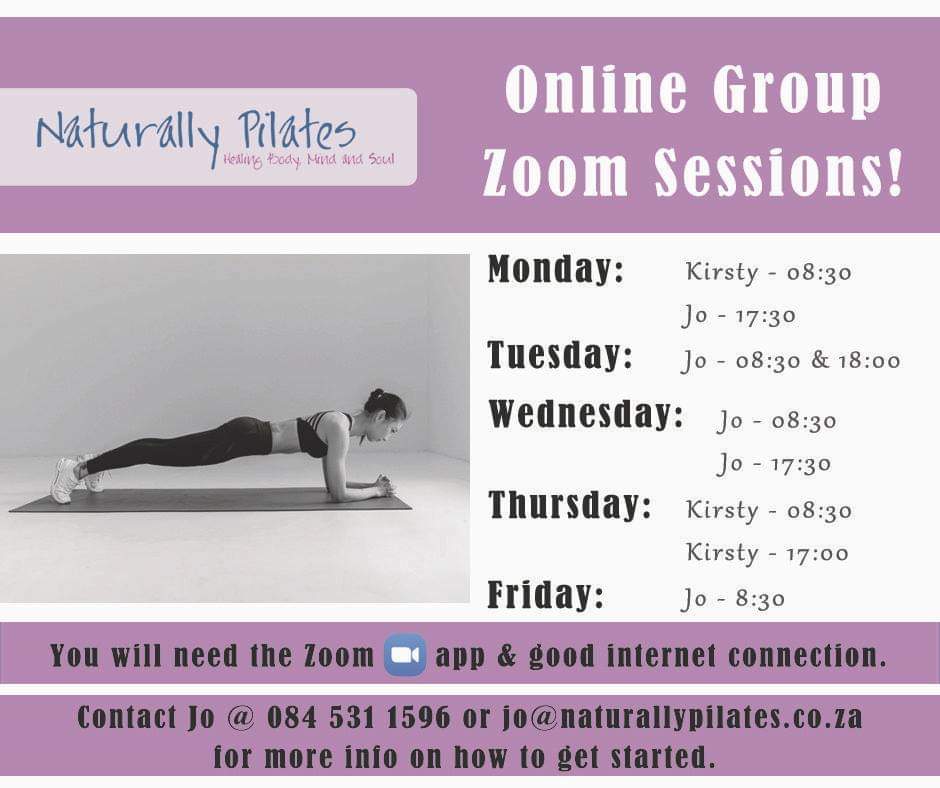 Naturally Pilates is Online